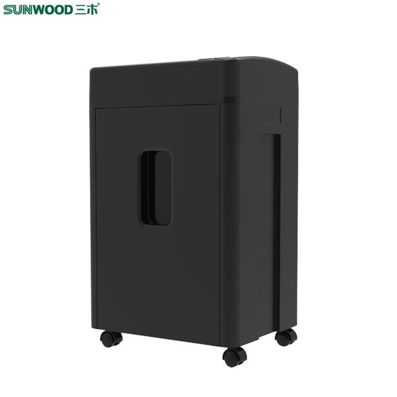 三木/Sunwood 碎纸机 MSD9323 碎纸效果条状3*20mm 容量20L 碎纸速度3.5米/分 碎纸量8张  可碎纸张/卡/回形针/订书针 保密等级4级