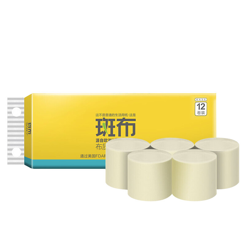 斑布 小卷纸 BCW150B12 3层 *150g*12卷