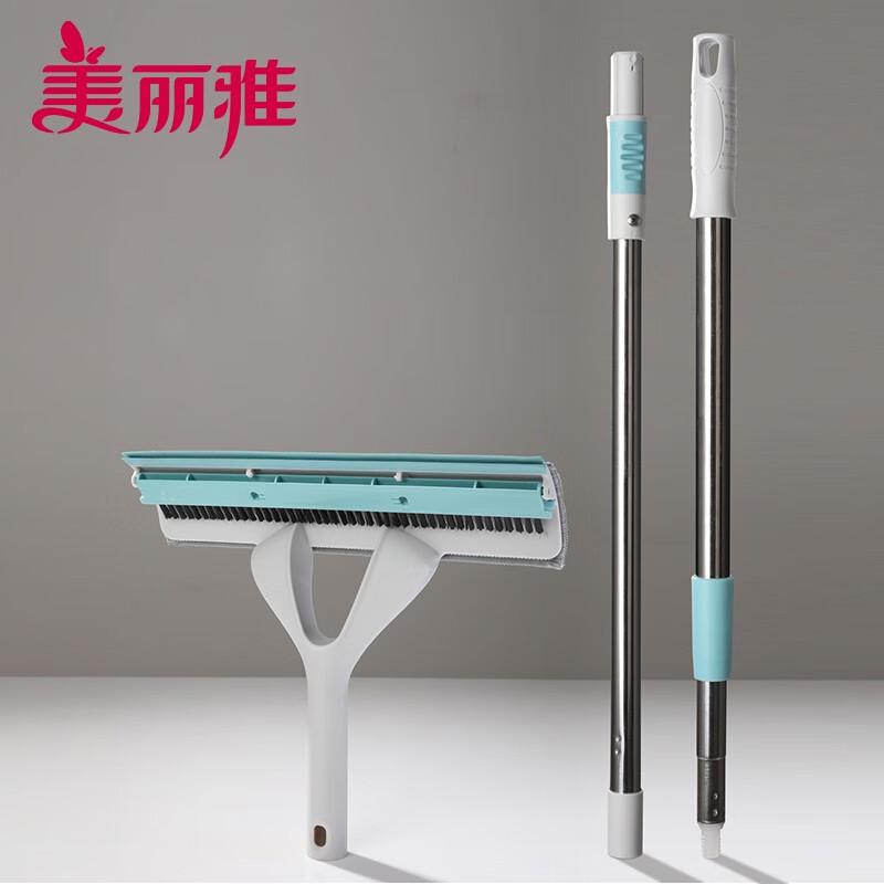 美丽雅 刮水器 HC051867 擦玻器+不锈钢杆 PP 115-140cm 宽25cm