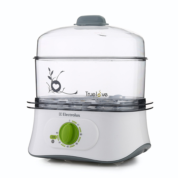 伊莱克斯/Electrolux 电蒸锅 EGS010 功率650W 容量3L 25.2*24*22.4cm 不锈钢