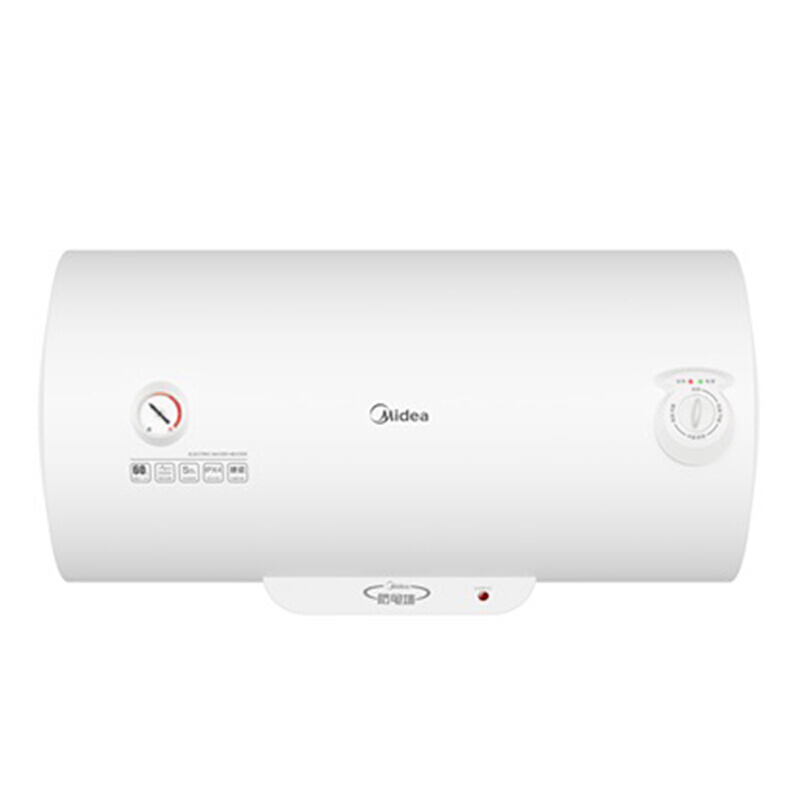 美的/Midea 储水式电热水器 F60-A20GA2(H) 60升电热水器速热储水式 2000W 防电防漏 低耗保温 极地白