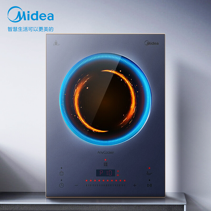 美的/Midea 电磁炉 DH2210 滑动触摸式 微晶面板 三级 2200W 台式