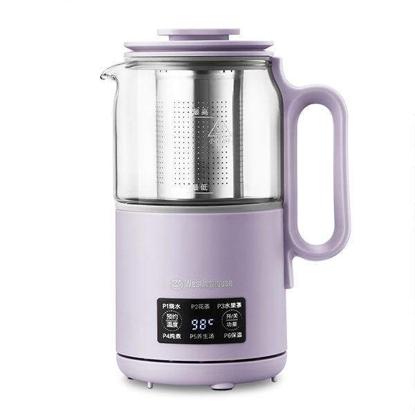 西屋 养生杯 WEK-C56 额定功率：400W 容量：600ml 材质：高硼硅玻璃