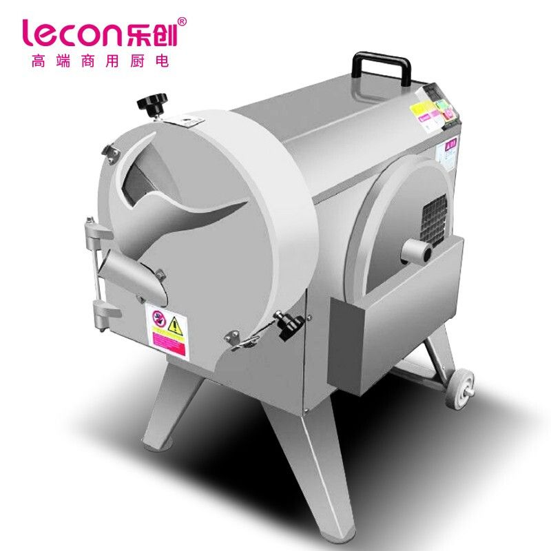 乐创(lecon) 商用切片机 LC-J-G812 乐创(lecon)商用球茎类切菜机 300-500kg/h酒店食堂切丁切丝切片机 LC-J-G812