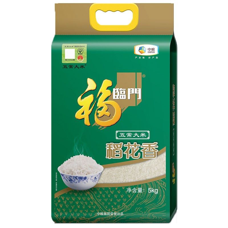 福临门 福临门 稻花香米  净含量：5KG  保质期：18个月  净含量：5KG  保质期：18个月