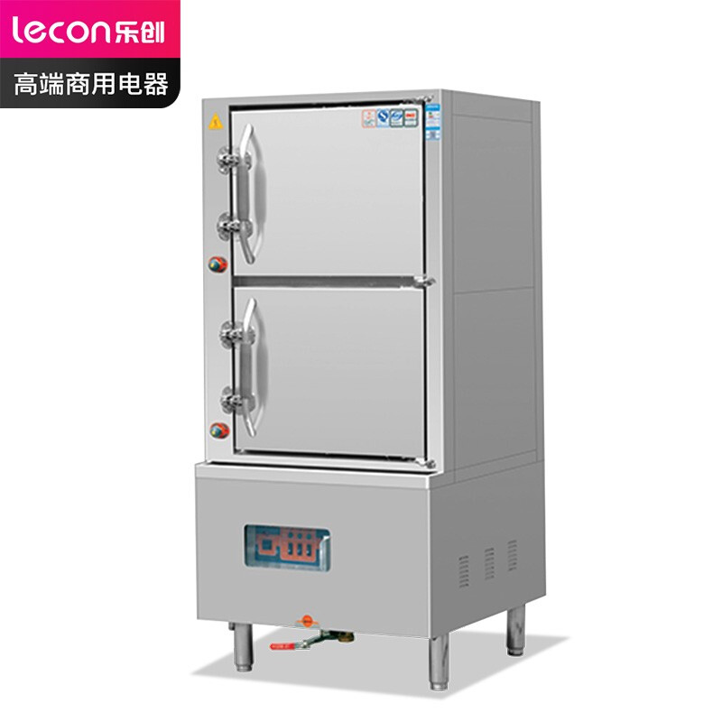 乐创/lecon 蒸柜 LC-J-SX24AS 功率：24KW、电压：380V、尺寸：850*860*1850mm