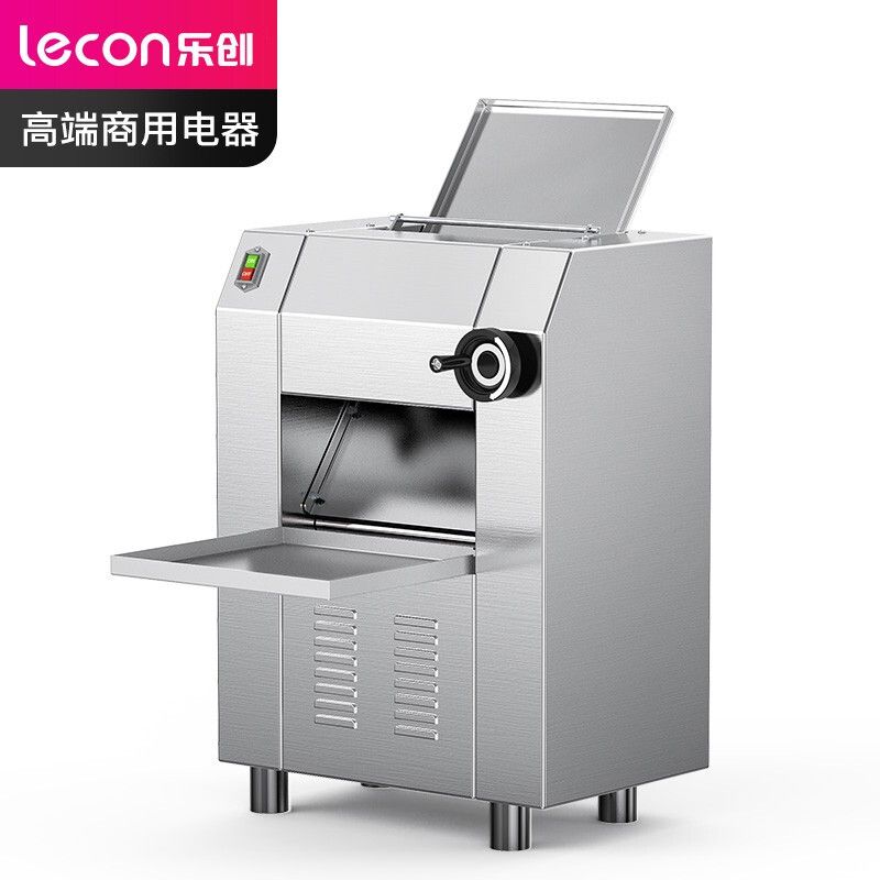 乐创(lecon) 商用压面机 LC-J-YP500 乐创（lecon）压面机商用 电动大型擀面机食堂揉面压皮机 500kg/h LC-J-YP500