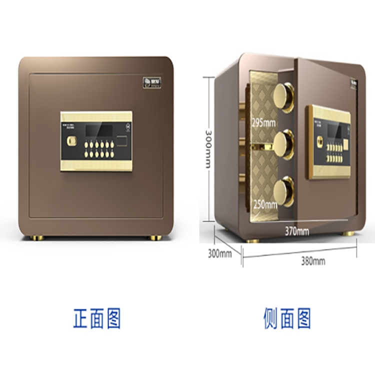 臻远保险柜ZY-YD-010指纹锁300*300*380mm14kg