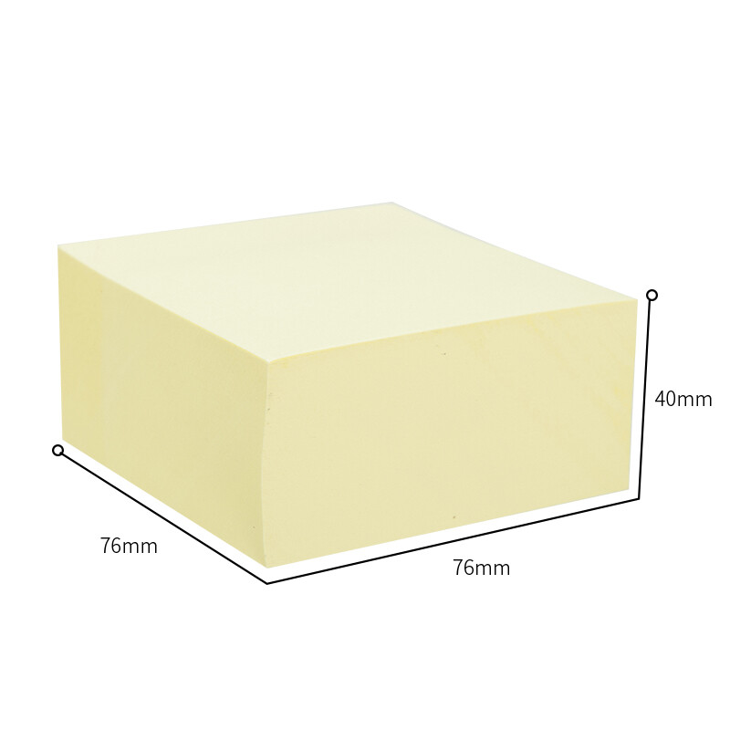 得力 便利贴 21510 规格:76*76mm 400张/包