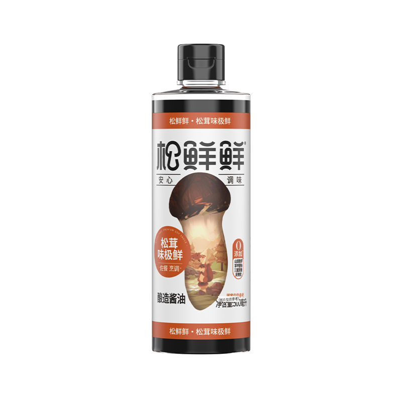 松鲜鲜 松鲜鲜 松茸味极鲜  500ml*2  500ml*2