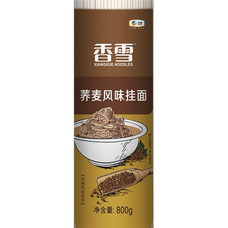 香雪 香雪 荞麦风味挂面  800g 保质期：12个月 纸装  800g 保质期：12个月 纸装