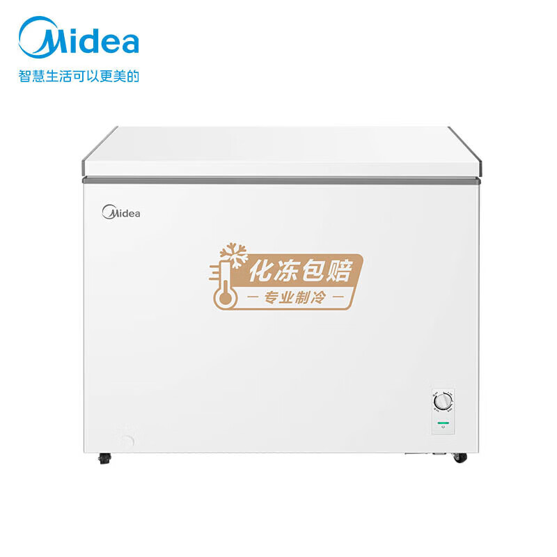 美的/Midea 冷柜 BD/BC-301KMXD(E) 顶开门 直冷 300L 卧式冷柜